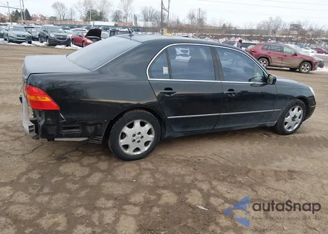 2003 Lexus Ls 430 z USA, uszkodzony, nr VIN JTHBN30F930094625
